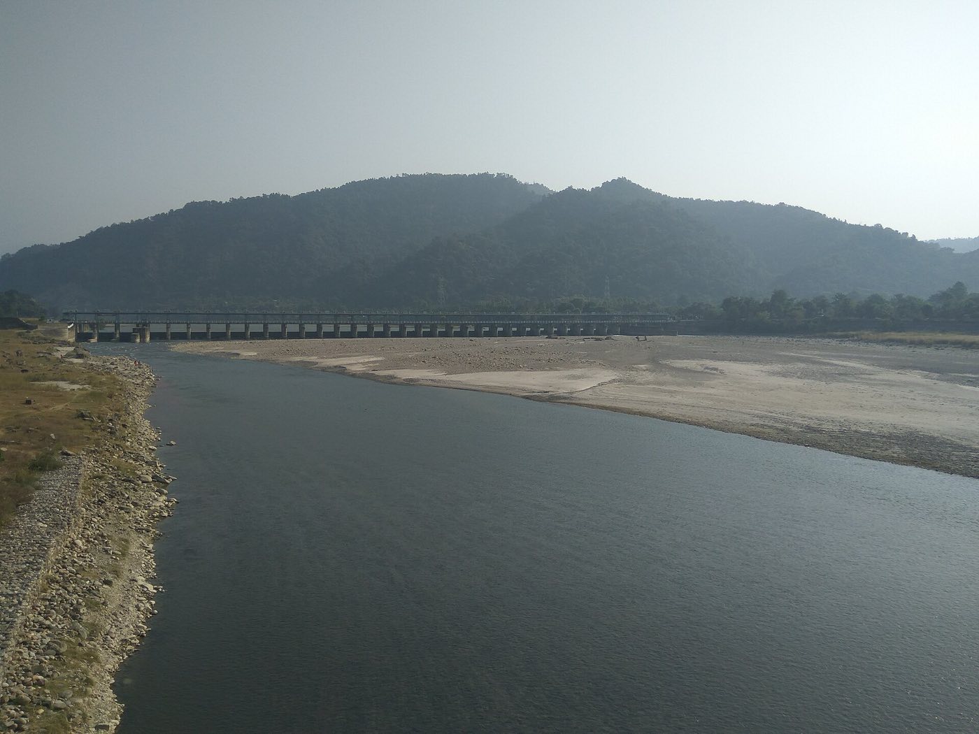 Bagmati river irrigation diversion. Photo: Gaurav Dhwaj Khadka, CC BY-SA 4.0