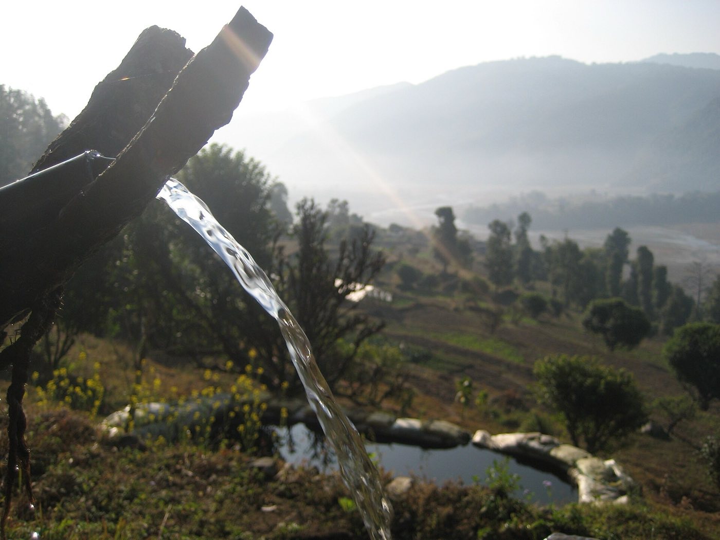Irrigation channel in Kaski. Photo: Anil Simkhada, CC BY-SA 3.0