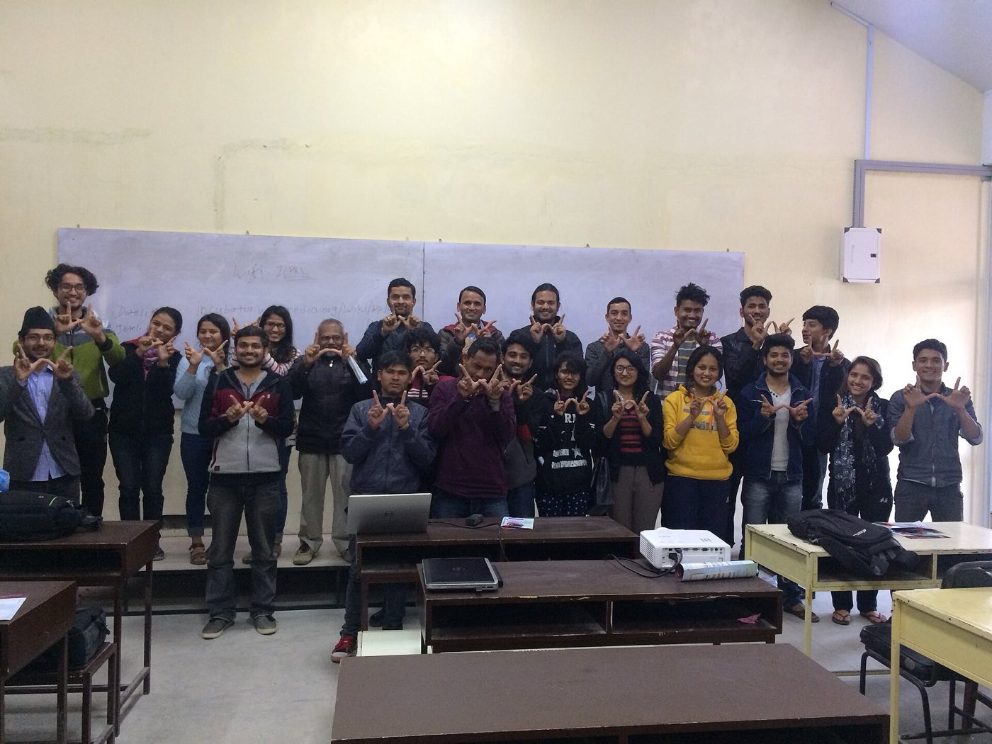 An outreach programme at Kathmandu University. Photo: Nirjal stha, CC BY-SA 4.0