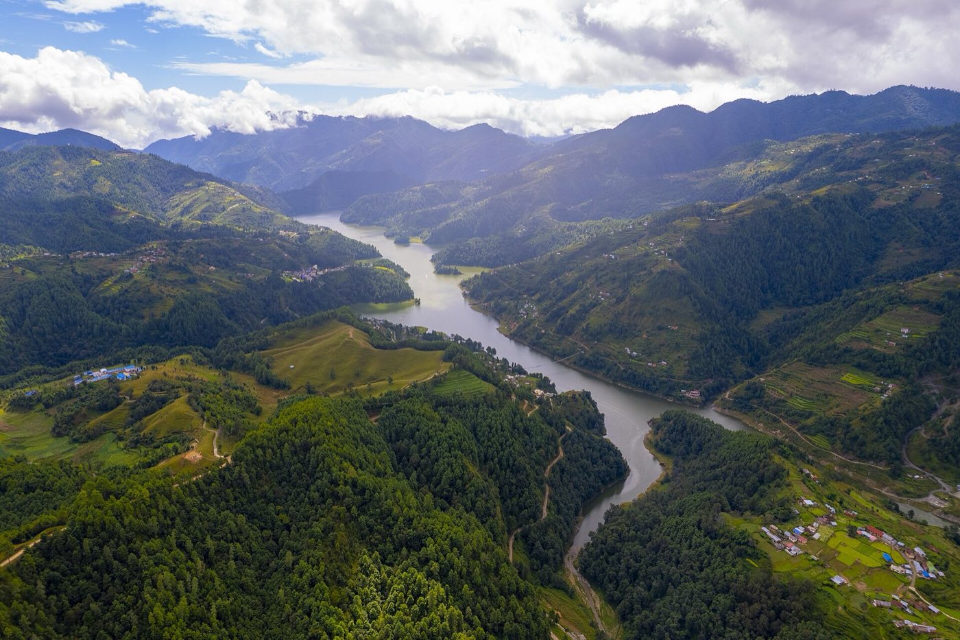 The Kulekhani dam, Makwanpur. Photo: Prakash Gopali85, CC BY-SA 4.0