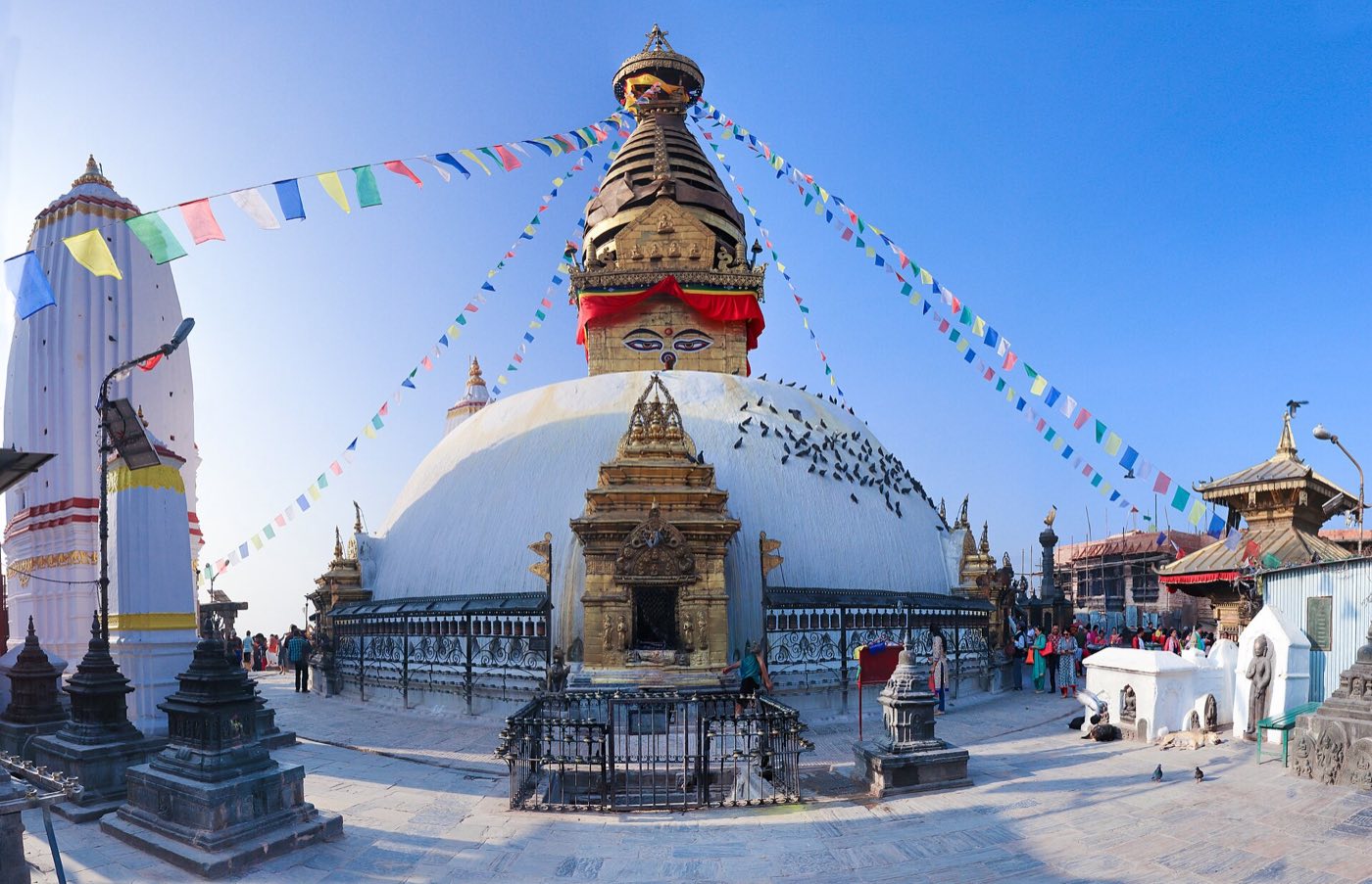 Swayambhunath, Kathmandu. Photo: Nabin K. Sapkota, CC BY-SA 4.0